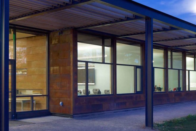Aspen Community School by Studio B, Aspen Community School, Aspen Community School Colorado, Studio B school renovation, Aspen solar powered school, solar powered primary school,