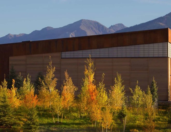 Aspen Community School by Studio B, Aspen Community School, Aspen Community School Colorado, Studio B school renovation, Aspen solar powered school, solar powered primary school,