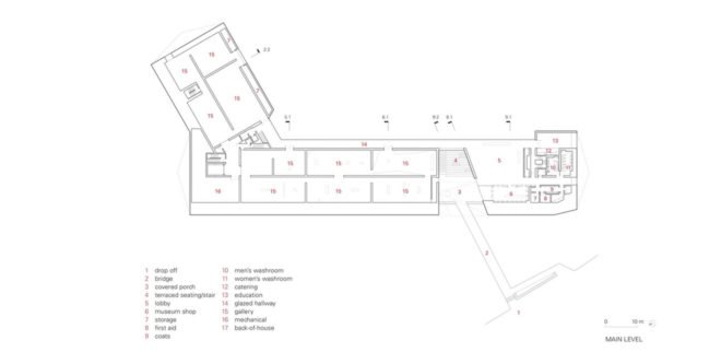Audain Art Museum, Patkau Architects, museum, British Museum, metal facade, wooden cladding, green architecture, flooding, glass walkways, British Columbia