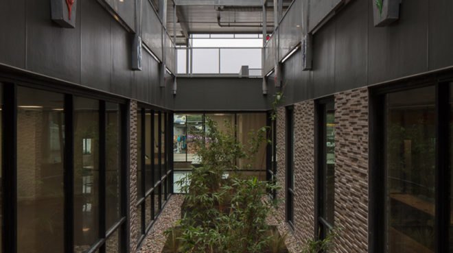 Bluebonnet Studios, social housing,Austin, Forge Craft Architecture + Design, Texas, natural light, occupancy sensors, recycled materials, recycling, green architecture