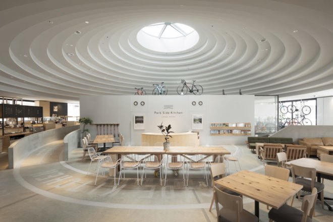 CoFuFun by Nendo, CoFuFun plaza, CoFuFun Japan, CoFuFun Tenri Station, Tenri station plaza, Cofun, ancient Japanese tombs, nendo public space, nendo design, nendo urban design, multirpurpose plaza design, precast white concrete,