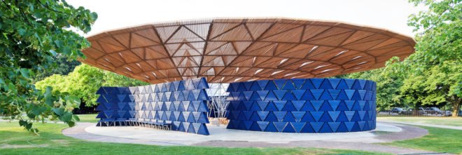 Diébédo Francis Kéré, Kéré Architecture, 2017 Serpentine Pavilion, Serpentine Pavilion, Serpentine Pavilion by Diébédo Francis Kéré, Serpentine Galleries, rainwater gathering Serpentine Pavilion, rainwater collection Serpentine Pavilion, Serpentine Pavilion roof gathers rainwater, Serpentine Pavilion roof collects rainwater