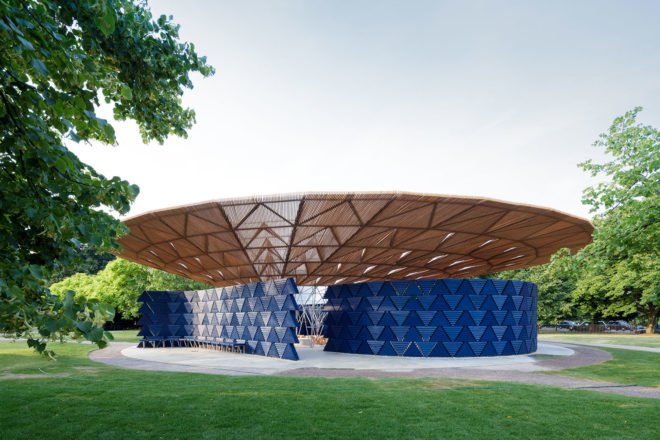 Diébédo Francis Kéré, Kéré Architecture, Serpentine Pavilion by Diébédo Francis Kéré, Serpentine Pavilion, 2017 Serpentine Pavilion, Serpentine Galleries, architecture, design, pavilion, pavilions, temporary pavilion, temporary pavilions, rainwater, rainwater collection, rainwater gathering, London, Burkina Faso