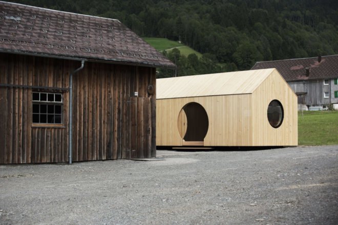 Exhibition House by Innauer-Matt Architekten, Exhibition House for Kaspar Greber, Kaspar Greber timber, Kaspar Greber, Innauer-Matt Architekten, Kaspar Greber pavilion, Innauer-Matt Architekten pavilion, timber pavilion,