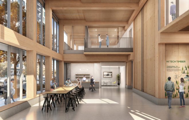 Framework by LEVER Architecture, Framework in portland, Framework timber high-rise, Framework architecture Portland, Framework building cross laminated timber, U.S. Tall Wood Building Prize Competition winner, Framework affordable housing Portland