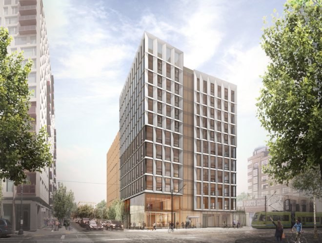 Framework by LEVER Architecture, Framework in portland, Framework timber high-rise, Framework architecture Portland, Framework building cross laminated timber, U.S. Tall Wood Building Prize Competition winner, Framework affordable housing Portland