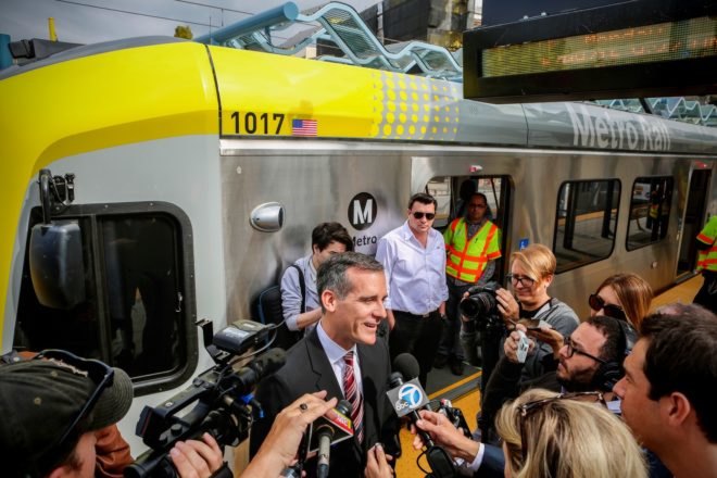 Eric Garcetti, Los Angeles, mayors, Paris Climate Agreement
