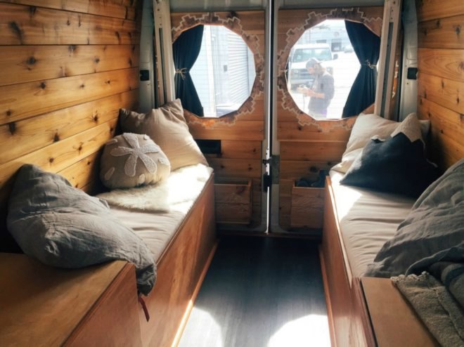 Van living, Home Sweet Van, converted van, tiny home living, tiny homes on wheels, transportable homes, van conversion, van design, van dwellings, home on wheels, van homes, tiny home design, nomadic travels, nomad vans, custom made vans, 3d, van dwelling, storage space, compact homes