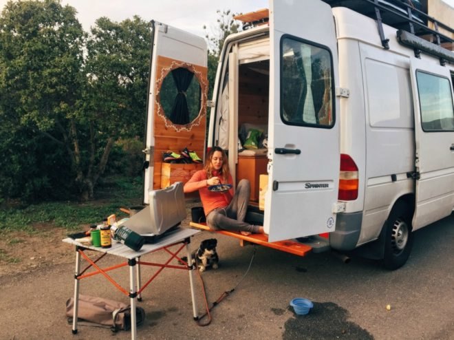Van living, Home Sweet Van, converted van, tiny home living, tiny homes on wheels, transportable homes, van conversion, van design, van dwellings, home on wheels, van homes, tiny home design, nomadic travels, nomad vans, custom made vans, 3d, van dwelling, storage space, compact homes
