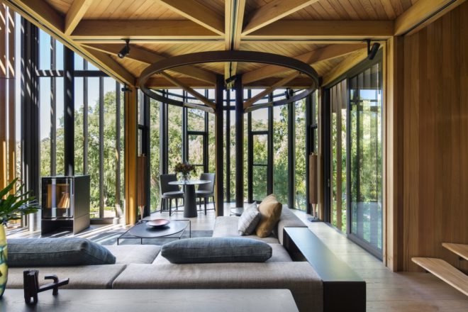 House Paarman by Malan Vorster, Malan Vorster treehouse, forest inspired buildings, tree inspired architecture, tree house in Cape Town, House Paarman tree house, South Africa tree house,