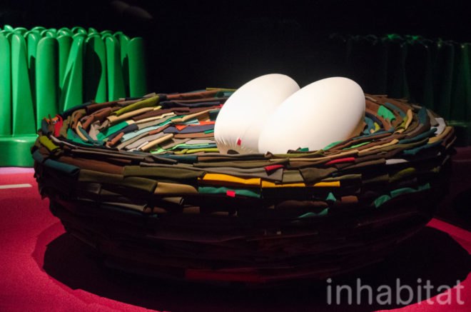 nest, Milan Design Week, Gufram, La Cova, cotton, pop art, poor art, arte povera, Gianni Ruffi, radical design, italian design, lounge cahir, lounge