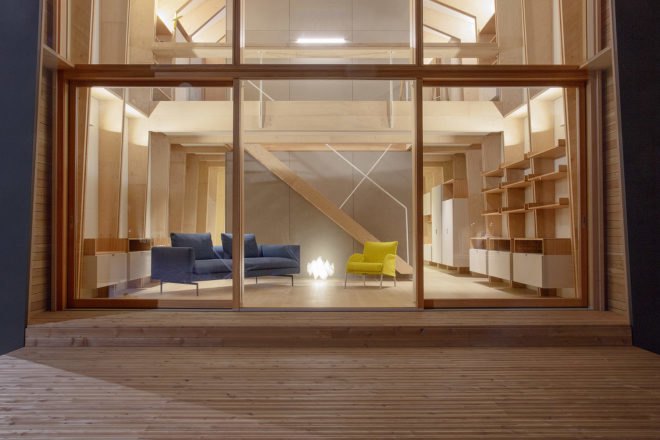 LEAPfactory, LeapHome, Frame, Frame by LEAPfactory, home, homes, house, houses, home model, Italy, prefabricated, prefabricated housing, green home, green house, sustainable home, sustainable house, environmentally friendly, architecture, design, wood, interior, window, windows