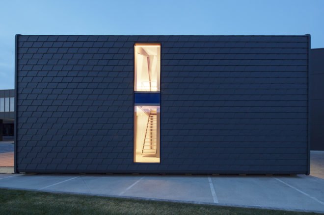 LEAPfactory, LeapHome, Frame, Frame by LEAPfactory, home, homes, house, houses, home model, Italy, prefabricated, prefabricated housing, green home, green house, sustainable home, sustainable house, environmentally friendly, architecture, design, wood, ribbon window, vertical ribbon window, windows, window
