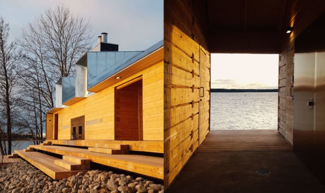 Lonna Sauna hours, Lonna Sauna by OOPEAA, Lonna Sauna in Helsinki, Lonna Sauna in Finland, public saunas in Helsinki, contemporary sauna design, timber sauna natural materials,