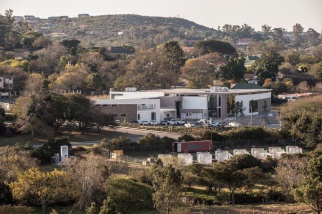 National English Literary Museum by Intsika Architects, Green Star library, five star Green star building, Green Star architecture South Africa, Grahamstown library, National English Literary Museum, National English Literary Museum South Africa