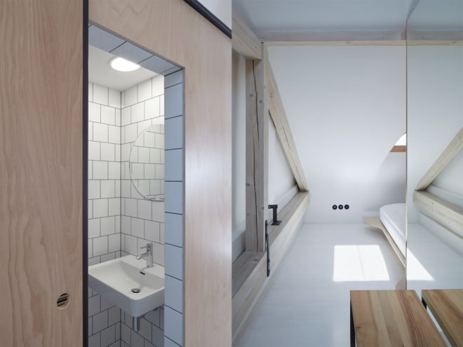 Stajnhaus by ORA, Stajnhaus Mikulov, Stajnhaus guest house, adaptive reuse in Czech Republic, home turned into guesthouse, 16th century adaptive reuse,