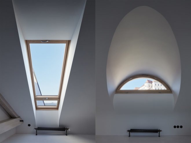 Stajnhaus by ORA, Stajnhaus Mikulov, Stajnhaus guest house, adaptive reuse in Czech Republic, home turned into guesthouse, 16th century adaptive reuse,