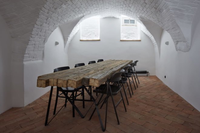Stajnhaus by ORA, Stajnhaus Mikulov, Stajnhaus guest house, adaptive reuse in Czech Republic, home turned into guesthouse, 16th century adaptive reuse,