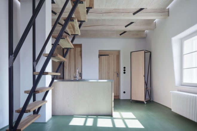 Stajnhaus by ORA, Stajnhaus Mikulov, Stajnhaus guest house, adaptive reuse in Czech Republic, home turned into guesthouse, 16th century adaptive reuse,