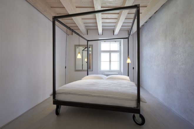Stajnhaus by ORA, Stajnhaus Mikulov, Stajnhaus guest house, adaptive reuse in Czech Republic, home turned into guesthouse, 16th century adaptive reuse,