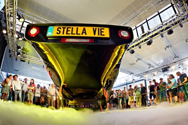 Eindhoven University of Technology, TU/e, solar-powered, car, vehicle, Stella Vie, solar car, clean energy, renewable energy,