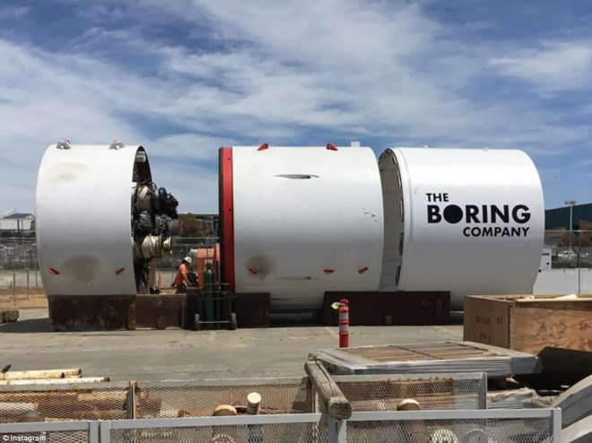 The Boring Company, Boring Company, Elon Musk, Musk, Los Angeles, Godot, tunnel, tunnels, boring, boring machine, tunnel boring machine, infrastructure