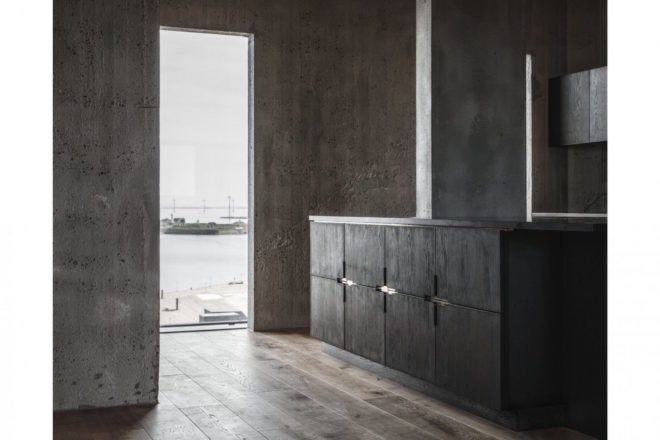 the Silo by COBE, The Silo Nordhavn, The Silo apartments, repurposed silo architecture, galvanized steel facade, adaptive reuse apartments, Nordhavn apartments, adaptive reuse silo