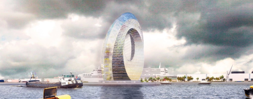 Amazing Dutch Windwheel is a green energy generator you can live in
