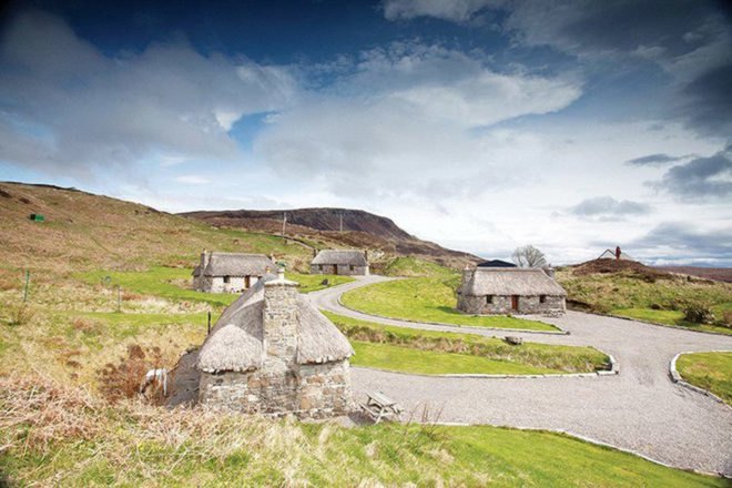 Isle of Skye, Mary's Cottage, for sale, Scotland, village, Strutt and Parker, architecture,