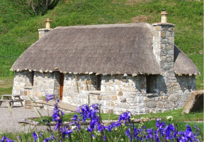 Isle of Skye, Mary's Cottage, for sale, Scotland, village, Strutt and Parker, architecture,