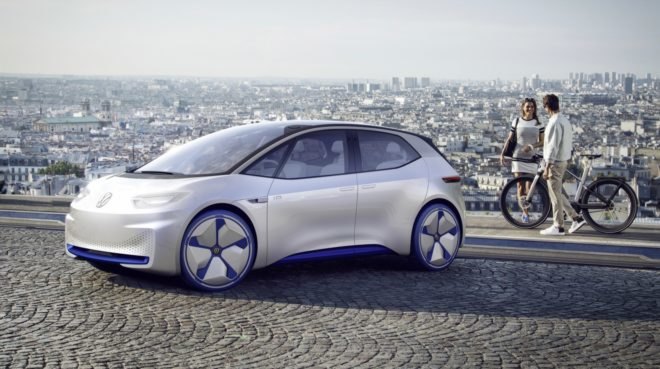 Volkswagen, VW, VW electric car, Volkswagen electric car, ev, electric car, Volkswagen I.D. Concept, Volkswagen I.D. Buzz concept, VW I.D. Crozz concept, VW I.D. AEROe, VW I.D. Lounge, green car, green transportation