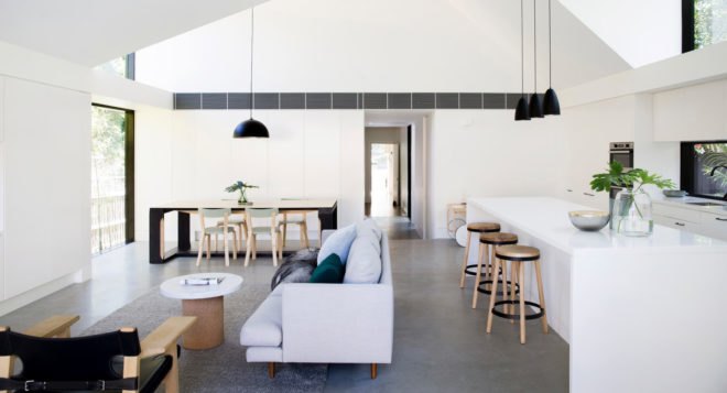 Allen Key House, Architect Prineas, green addition, Sydney, modular structure, Californian Bungalow, bungalow, natural light, courtyards, light well, modular design