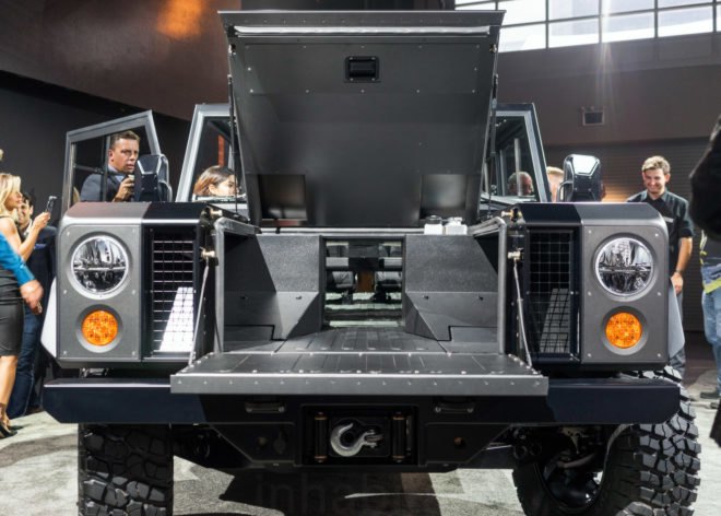 Bollinger B1, B1, electric truck, pickup truck, electric pickup truck, electric vehicles, EV, electric sport utility truck, sport utility truck, Bollinger Motors, off-road electric vehicle, all-wheel drive electric truck, aluminum truck, truck, Bollinger B1 Electric Sport Utility Truck