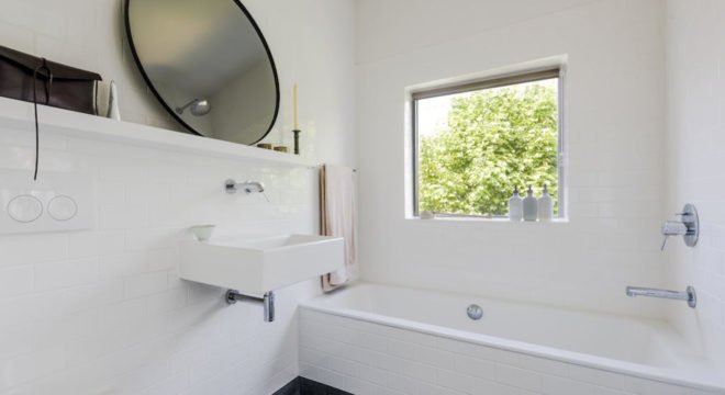 Deirdre Renniers, interior renovation, Amsterdam, space-saving furniture, green interior, open-plan layout, timber, flexible spaces