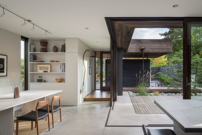 Helen Street by MW|Works, Helen Street in Seattle, light-filled Seattle home, MW|Works architecture, reclaimed timber architecture, modern home with indoor courtyards, reclaimed timber Seattle home, timber Seattle architecture, modern Seattle architecture