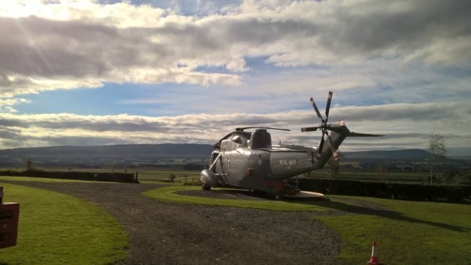Helicopter Glamping, helicopter hotel, unique hotel rooms, helicopter glamping hotels, scotland glamping, glamping in scotland, unique glamping sites, helicopter homes, tiny hotels, unique hotels scotland, scotland farm hotel, renovated helicopters, mains farm helicopter hotel,