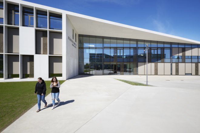 Herningsholm Vocational School by C.F. Møller Architects, C.F. Møller Architects school design, Herningsholm Vocational School, alternative school design, schools optimized for learning in architecture