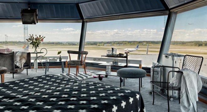 apartment, tower, Arlanda Airport, Stockholm, green renovation, Swedavia, HomeAway, Sweden, rental, Cilla Ramnek