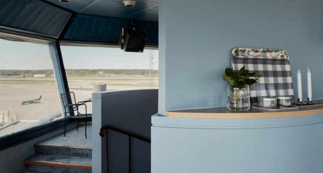 apartment, tower, Arlanda Airport, Stockholm, green renovation, Swedavia, HomeAway, Sweden, rental, Cilla Ramnek