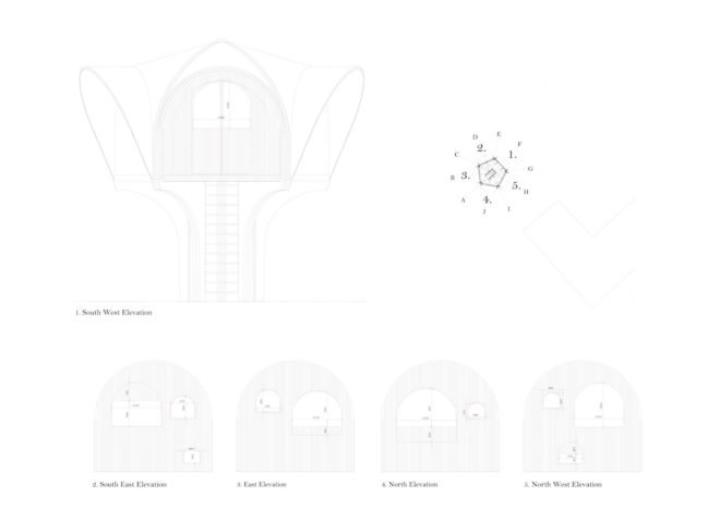 Le Haut Perche by Studio Weave, Le Haut Perché for Bordeaux, Refuges Périurbains, Le Haut Perché Refuges Périurbains, Le Haut Perché, off grid shelter Bordeaux, Bordeaux urban hiking, Bordeaux pedestrian pathway countryside