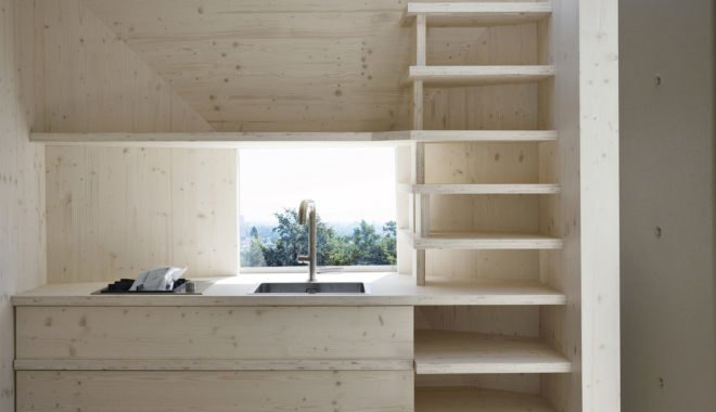 Ofis Arhitekti, modular design, wooden structures, temporary structure, library, Ljubljana, Slovenia, green architecture, temporary architecture, flexible spaces, concrete, cabin, temporary shelter, treehouse