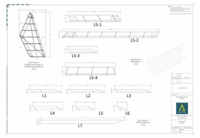 Look! Look! Look! by Studio Morison, Trust New Art at Berrington Hall, Capability Brown Trust New Art, walled garden Look! Look! Look!, Look! Look! Look! pavilion, pineapple architecture, pineapple pavilion, Arts Council England and Studio Morison,