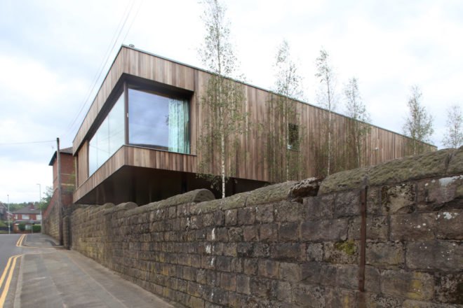 Maggie’s Centre Oldham, Maggie’s Center by dRMM, Maggie’s Oldham by dRMM, cross laminated timber architecture, healing nature architecture, healing hospital architecture, Oldham hospital center,