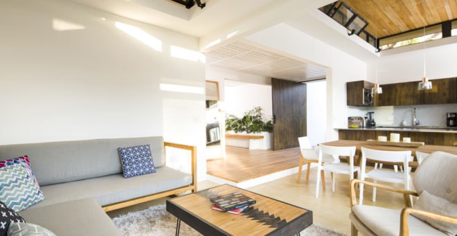 Nalu Hotel, eco-resort, Costa Rica, Studio Saxe, pavilion, recycled teak, yoga resort, yoga, green architecture, recycled building materials, pergola, sustainable hotel