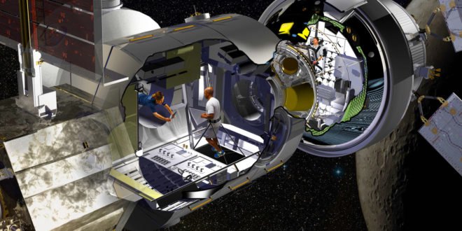NASA, Lockheed Martin, NextSTEP, NextSTEP habitat, Next Space Technologies for Exploration Partnerships, Deep Space Gateway, Orion, space, deep space, deep space habitat, deep space habitats, habitat, habitats, repurpose, repurposed, repurposing, space shuttle, cargo, spacecraft