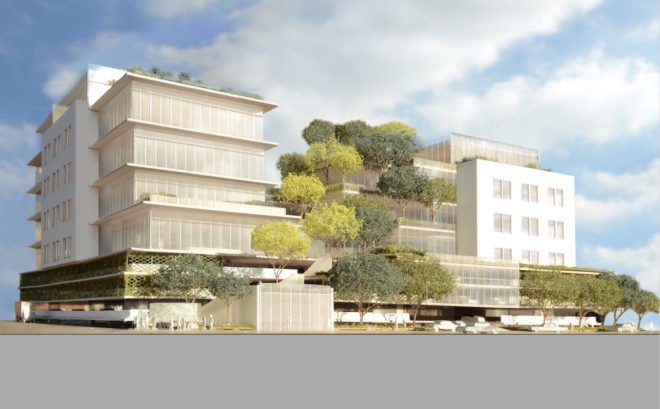 New Beatrice West by Gehry Partners, Gehry Partners office, Gehry Partners in Los Angeles, New Beatrice West, New Beatrice West in Playa Vista, Playa Vista eco-friendly architecture. eco-friendly office architecture