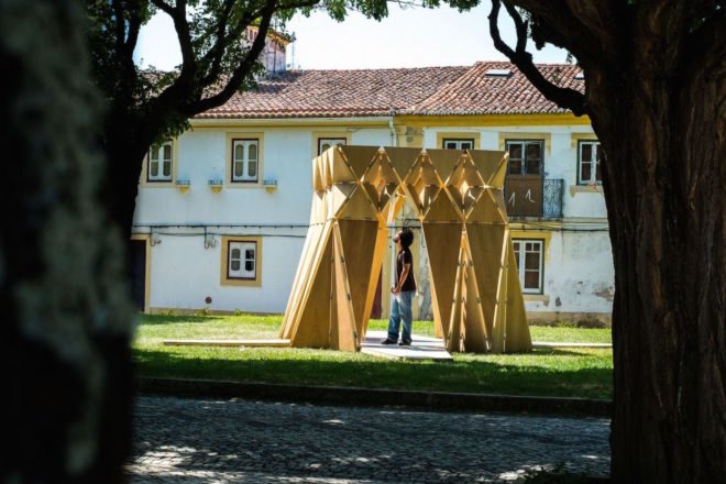 Origami by Manuel Bouzas Cavada Manuel Bouzas Barcala and Clara Álvarez Garcí, Origami Concéntrico 03, Concéntrico 03 festival, Concéntrico 03 2017, Concéntrico 03 architecture, Logroño Origami, Logroño Concéntrico 03,