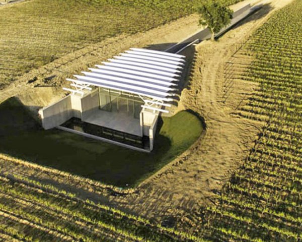 Renzo Piano, Château La Coste, Renzo Piano Château La Coste winery, Tadao Ando, Tadao Ando gallery, vineyard architecture, architecture, french vineyards, famous vineyard designs, embedded architecture, underground architecture, sunken architecture, sunken art gallery, concrete architecture, concrete art gallery, art gallery design