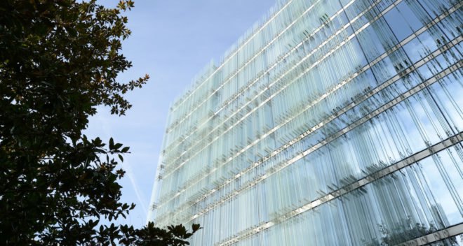 Giovanni Vaccarini Architetti, SPG Headquarters, green renovation, office building, glass facade, Geneva, natural ventilation, green architecture, natural light, thermal insulation, acoustic insulation, Brise-soleil, LED lights