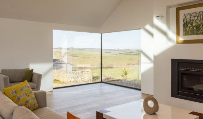 Shawm House by Richard Pender, Shawm House by MawsonKerr Architects, Shawm House Northumberland, shawm house passivhaus, airtight Northumberland architecture, Northumberland self built home, Northumberland sustainable architecture, UK sustainable architecture, custom home to age in place